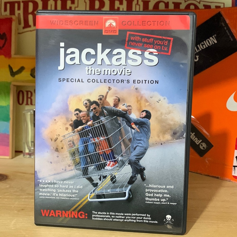 JACKASS THE MOVIE [Widescreen Collection] Special Collector's Edition DVD movie
